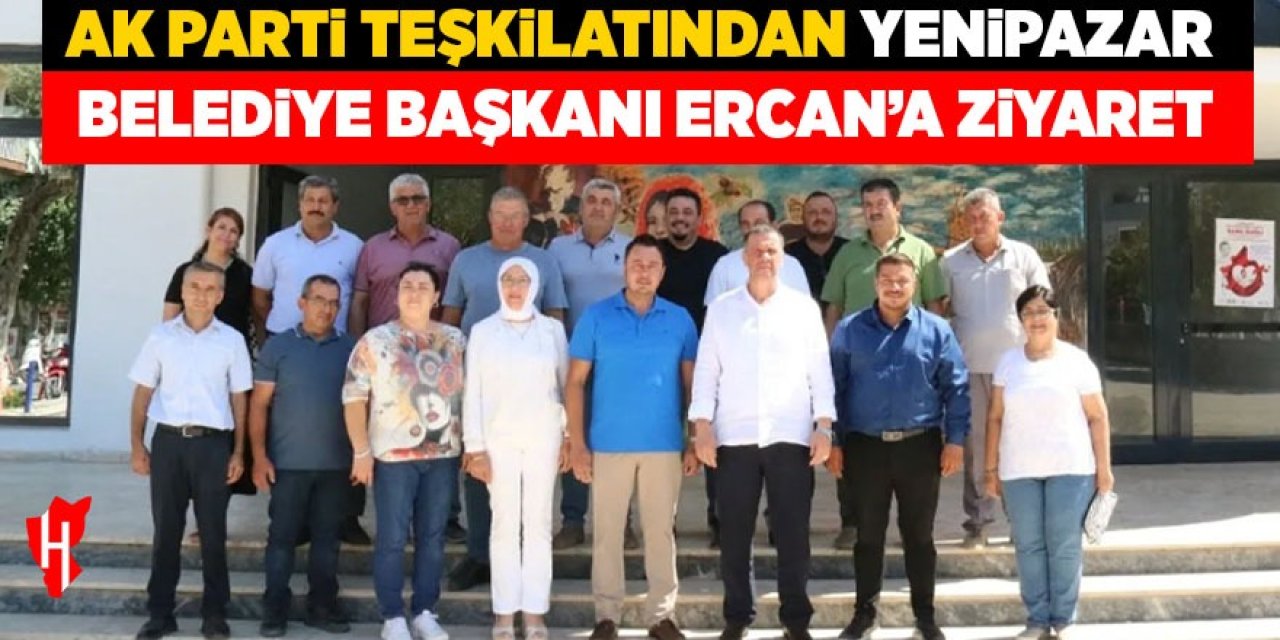 AK Parti teşkilatından Yenipazar Belediye Başkanı'na ziyaret
