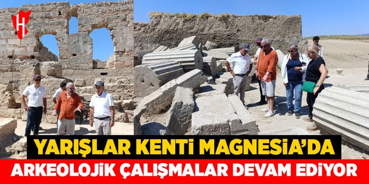 Yarışlar kenti Magnesia'da çalışmalar devam ediyor