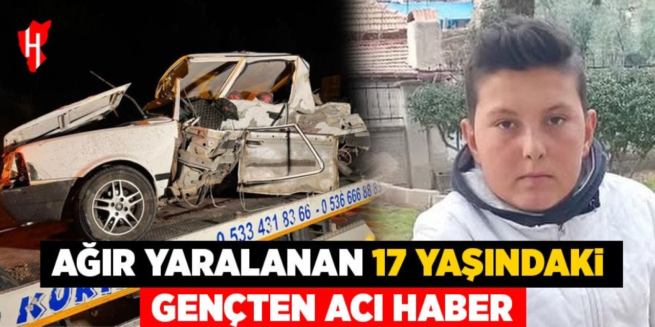 17 yaşındaki gençten acı haber geldi