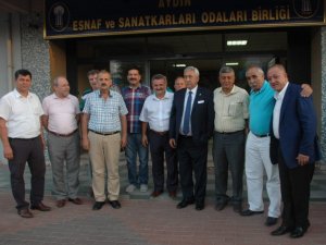 TESK Genel Başkanı Palandöken, AYESOB'u Ziyaret Etti