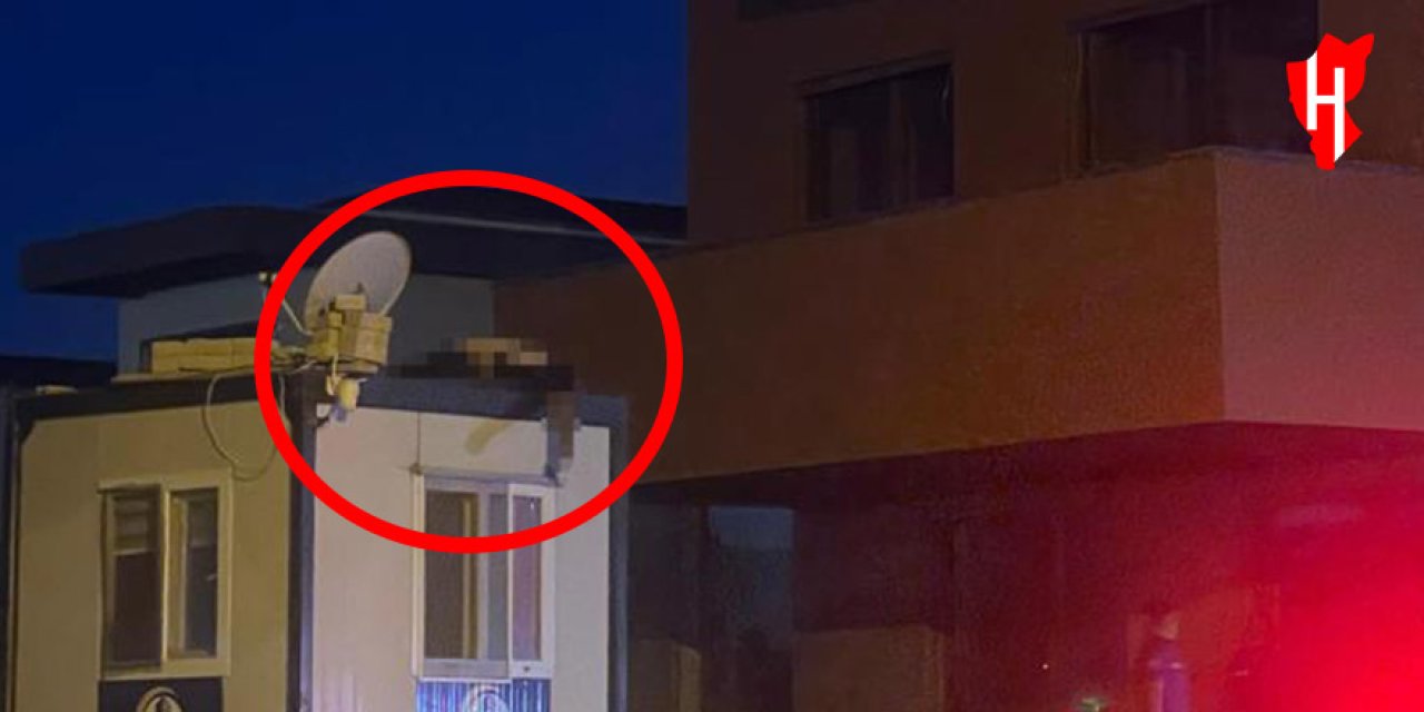 İnşaat işçisi konteynerin üstünde ölü bulundu