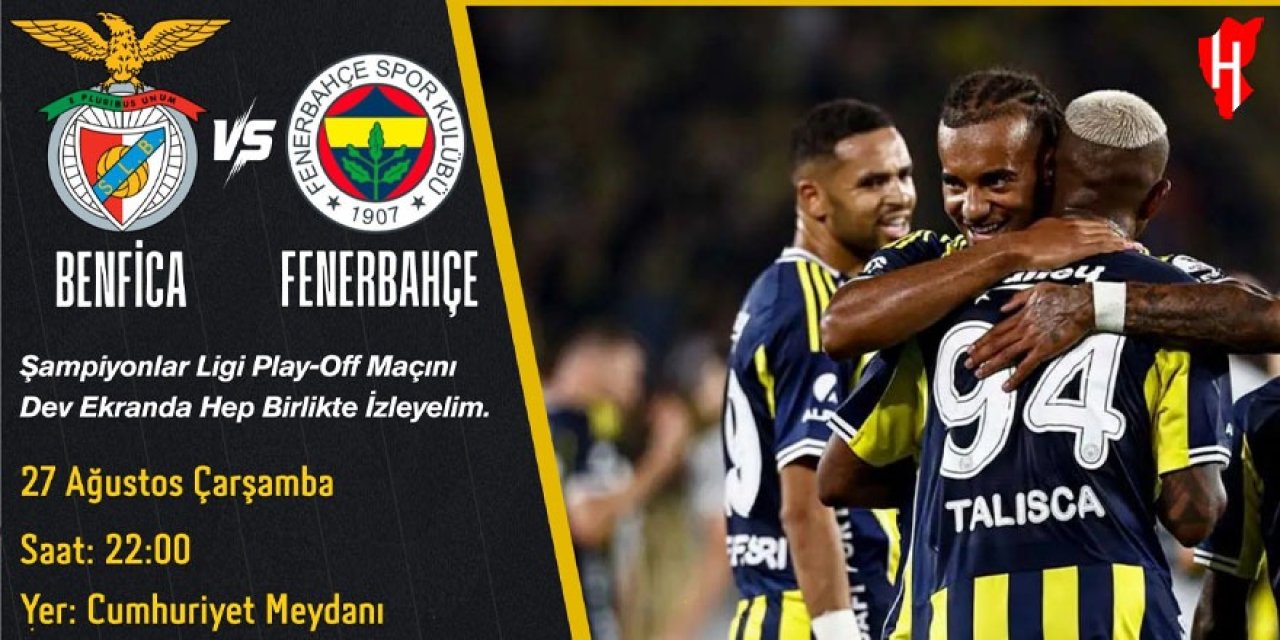 Nazilli Belediyesi Şampiyonlar Ligi heyecanını meydana taşıyor