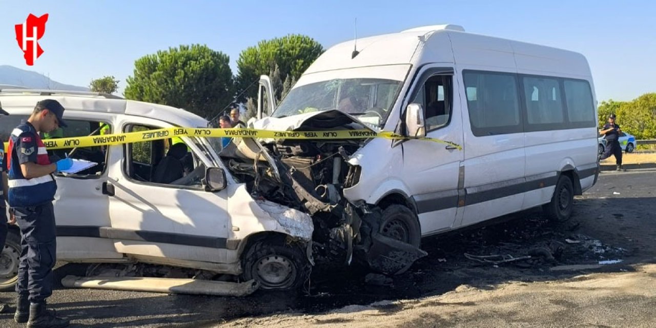 Feci kaza: 1 ölü, 13 yaralı