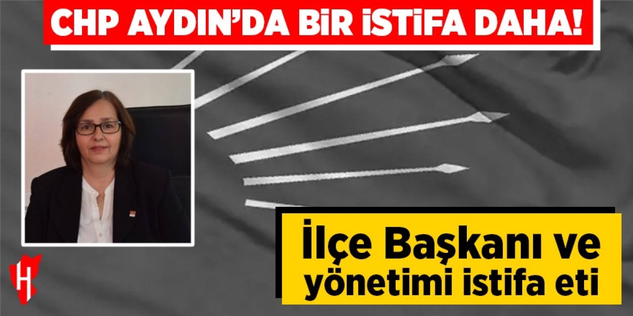 CHP Aydın'da istifa: İlçe başkanı ve yönetimi istifa etti