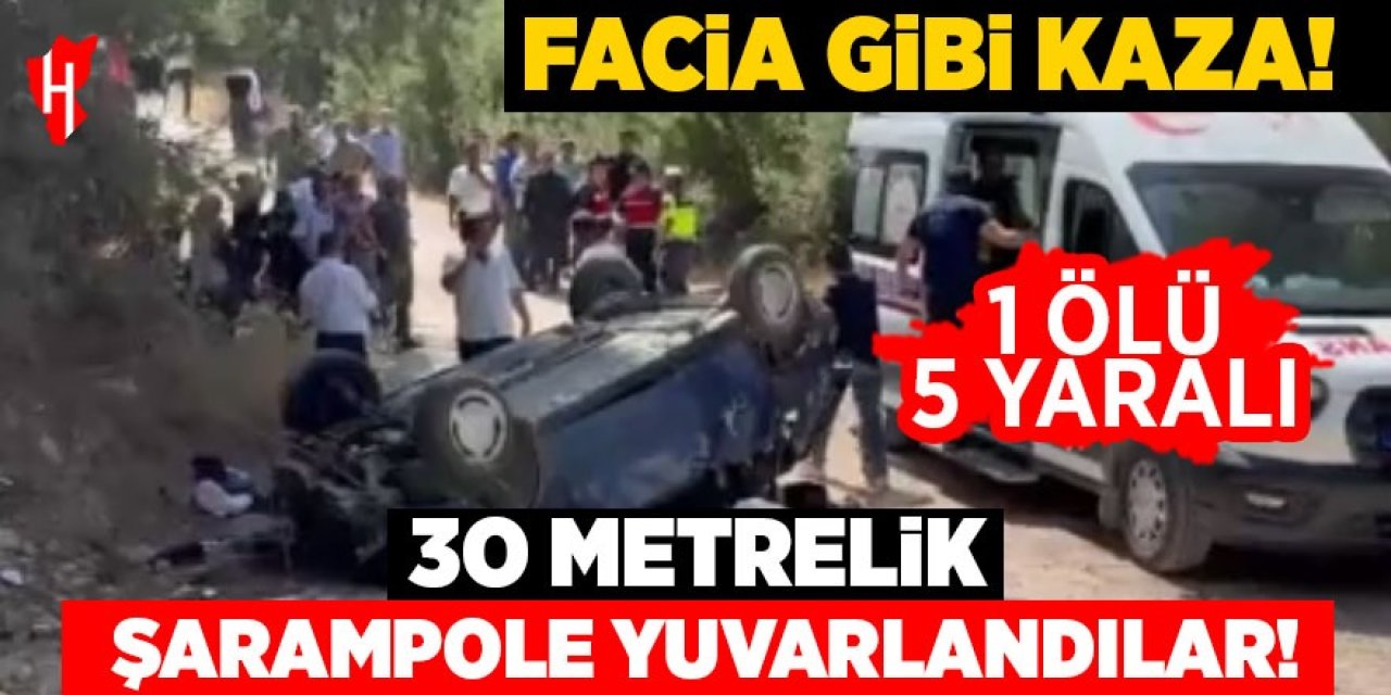 Facia gibi kaza: 1 ölü, 5 yaralı