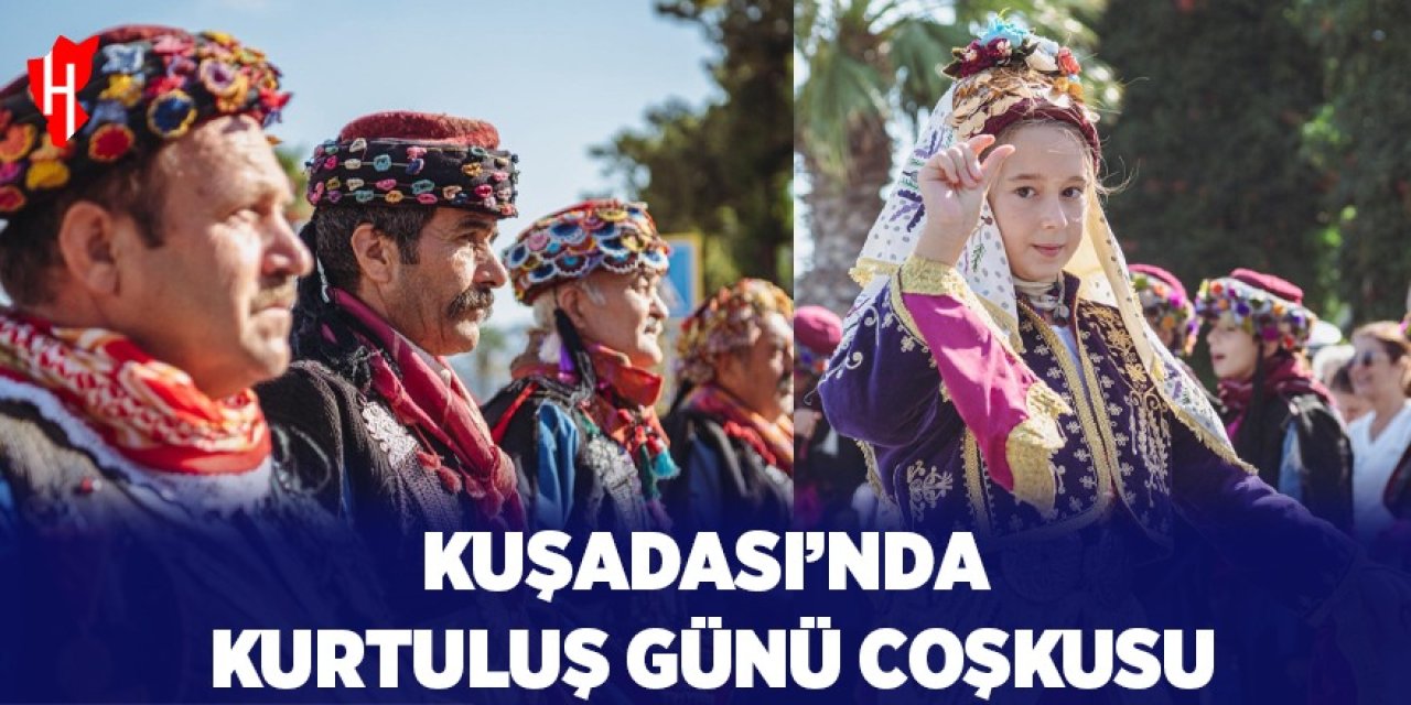 Kuşadası'nda kurtuluş günü coşkusu