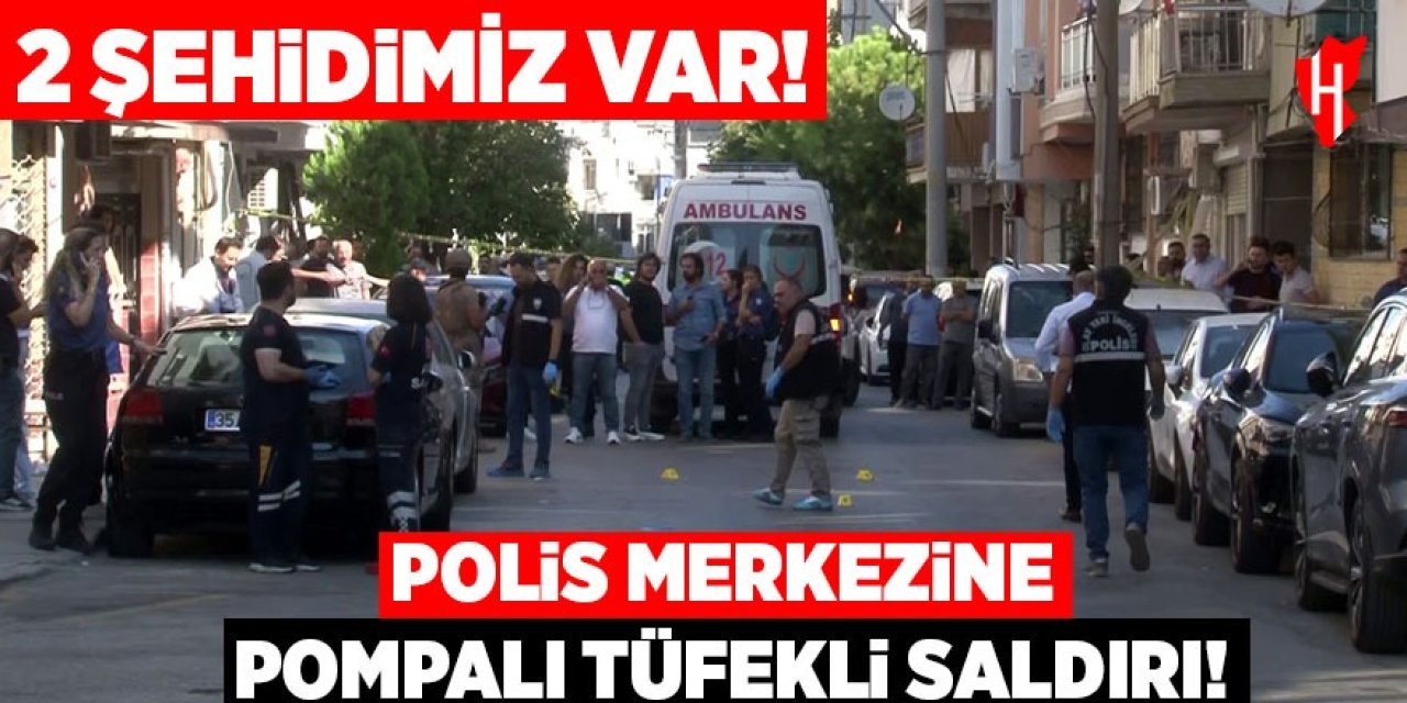 Polis merkezine saldırı! 2 polis memuru şehit oldu!