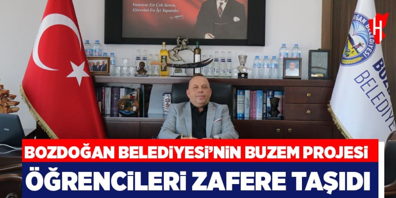 Bozdoğan Belediyesi’nin BUZEM Projesi Öğrencileri Zafere Taşıdı