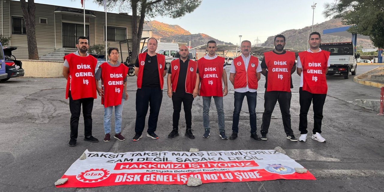 O belediyede yine işçiler maaş alamadı, iş bıraktı, hizmetler durdu
