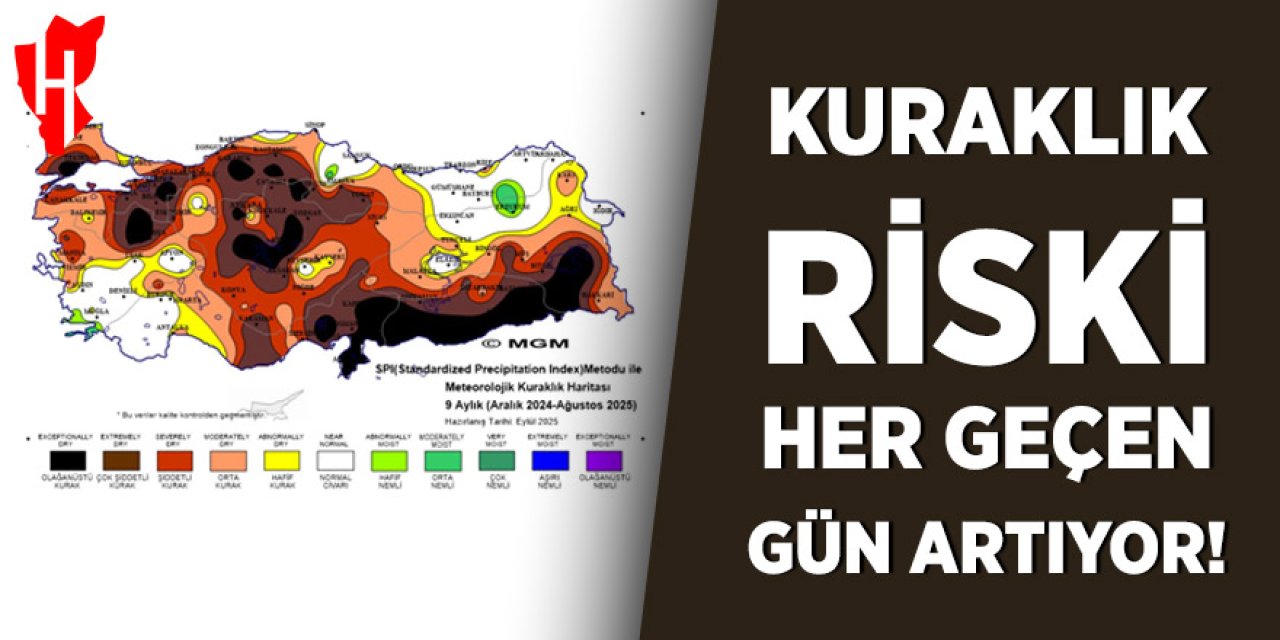Kuraklık Riski Her Geçen Gün Artıyor!