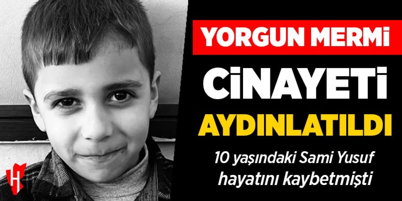 Yorgun mermi cinayeti çözüldü: Katil silah tespit edildi, şüpheli yakalandı