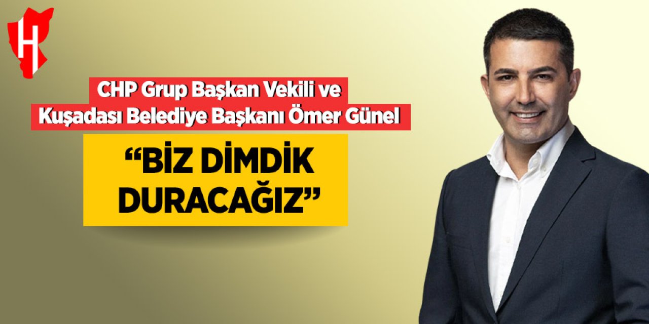 Kuşadası Belediye Başkanı Ömer Günel olaylı meclis toplantısı ile ilgili konuştu