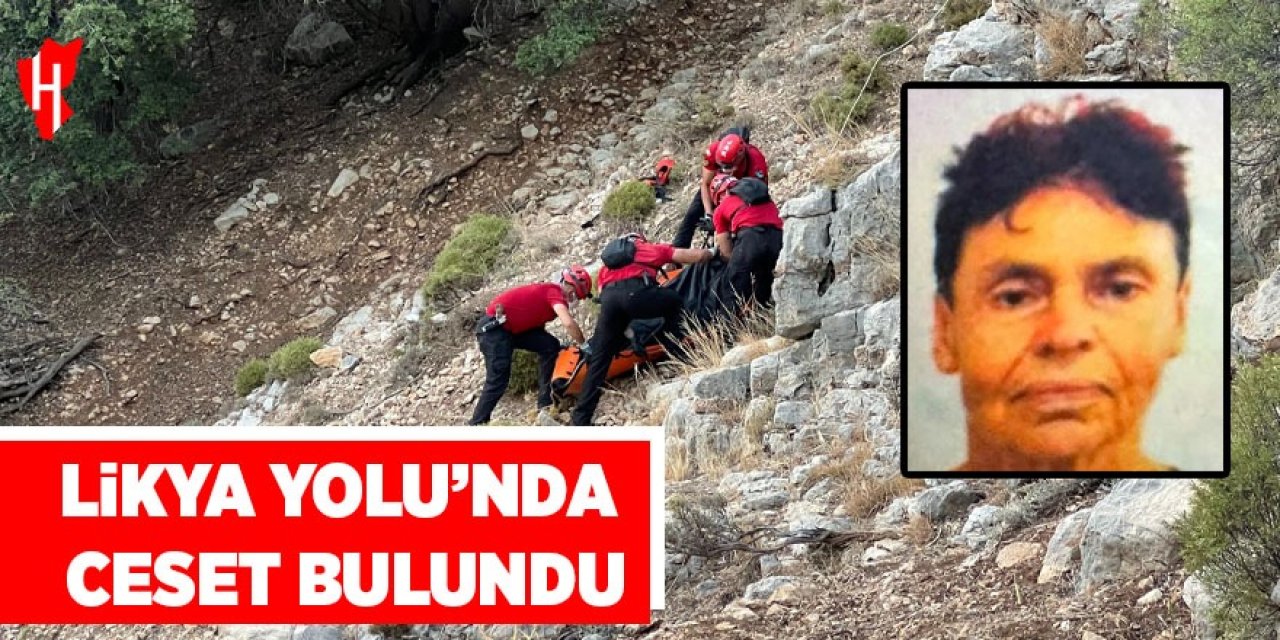 Likya Yolu'nda ceset bulundu