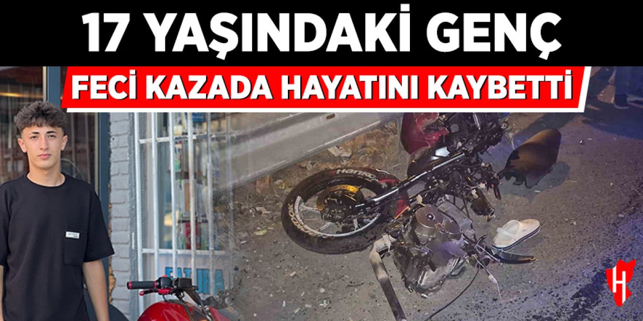 Minibüsle çarpışan genç kurtarılamadı