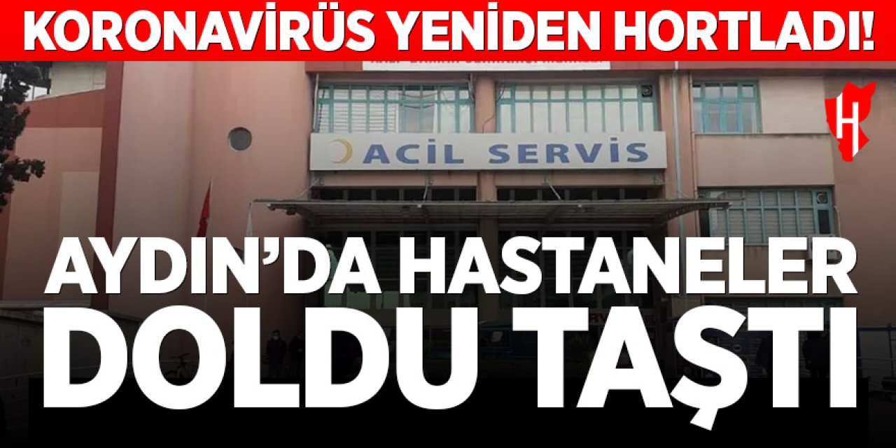 Koronavirüs yeniden hortladı! Aydın’da hastaneler doldu taştı