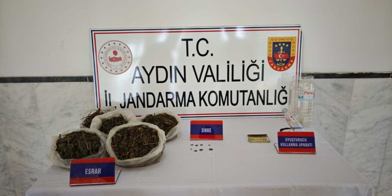 Kuyucak’ta uyuşturucu madde ele geçirildi