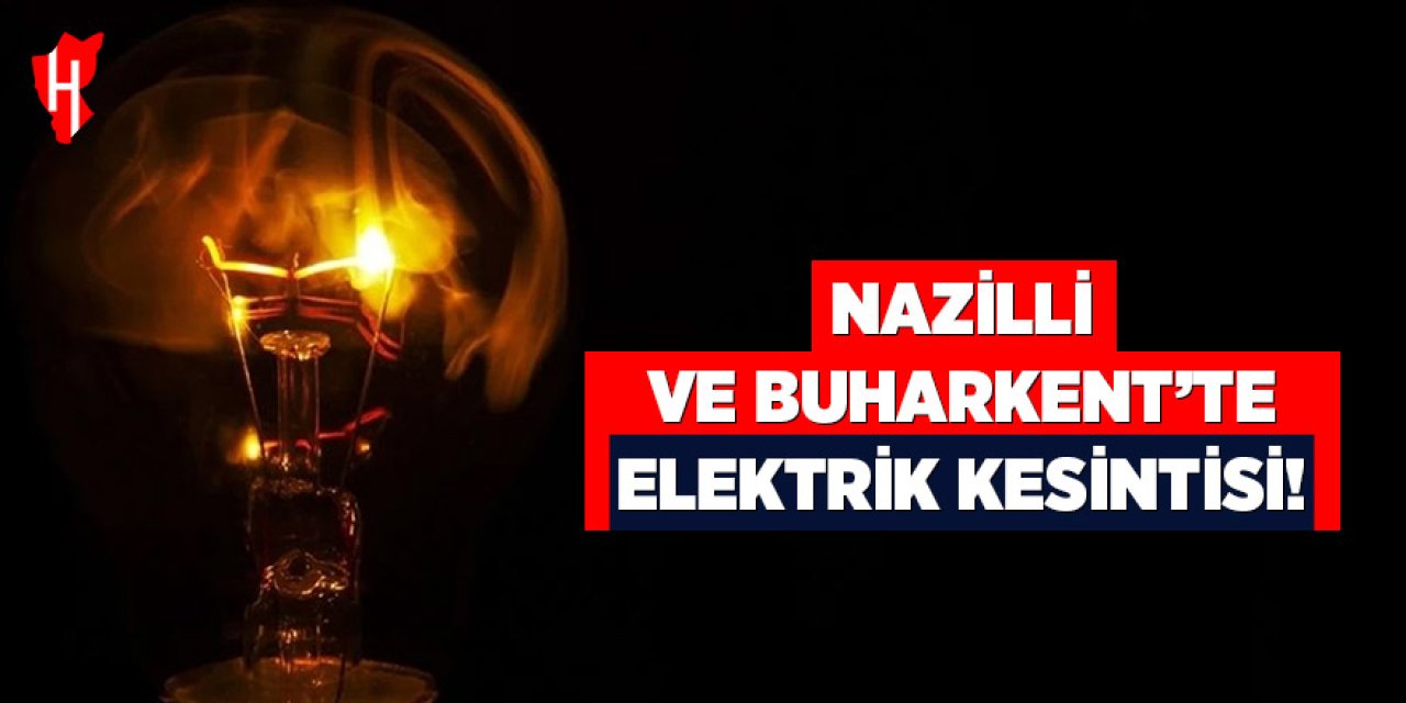ADM 2 ilçede elektrik kesintisi yaşanacağını duyurdu