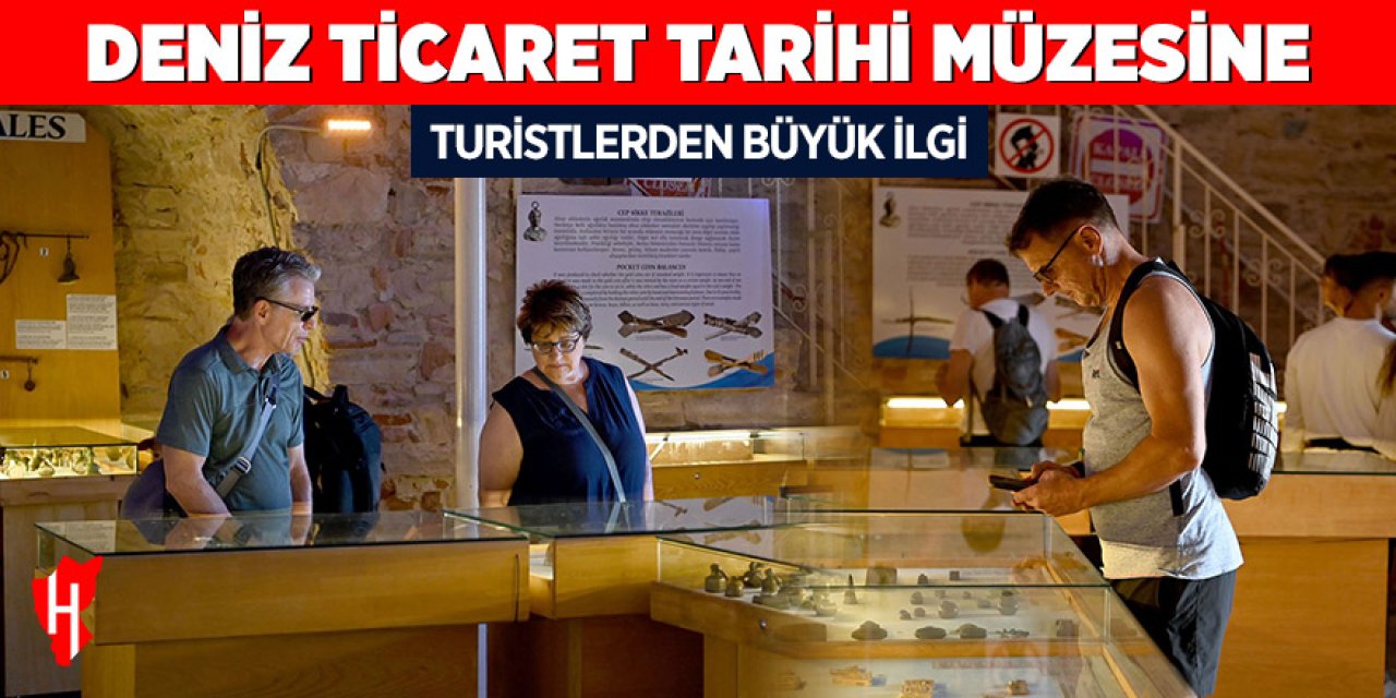 Kuşadası Deniz Ticaret Tarihi Müzesine turistlerden büyük ilgi