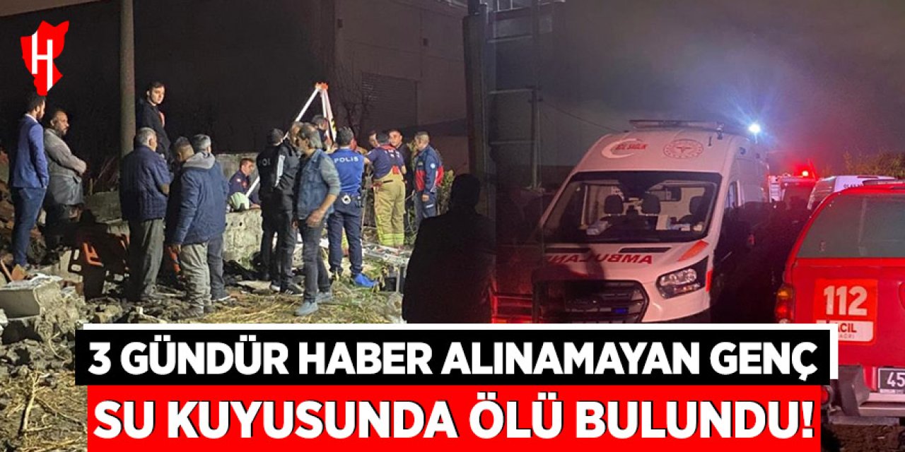 3 gündür haber alınamayan genç ölü bulundu