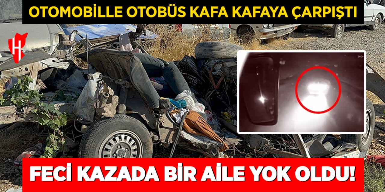 Feci kazada bir aile yok oldu