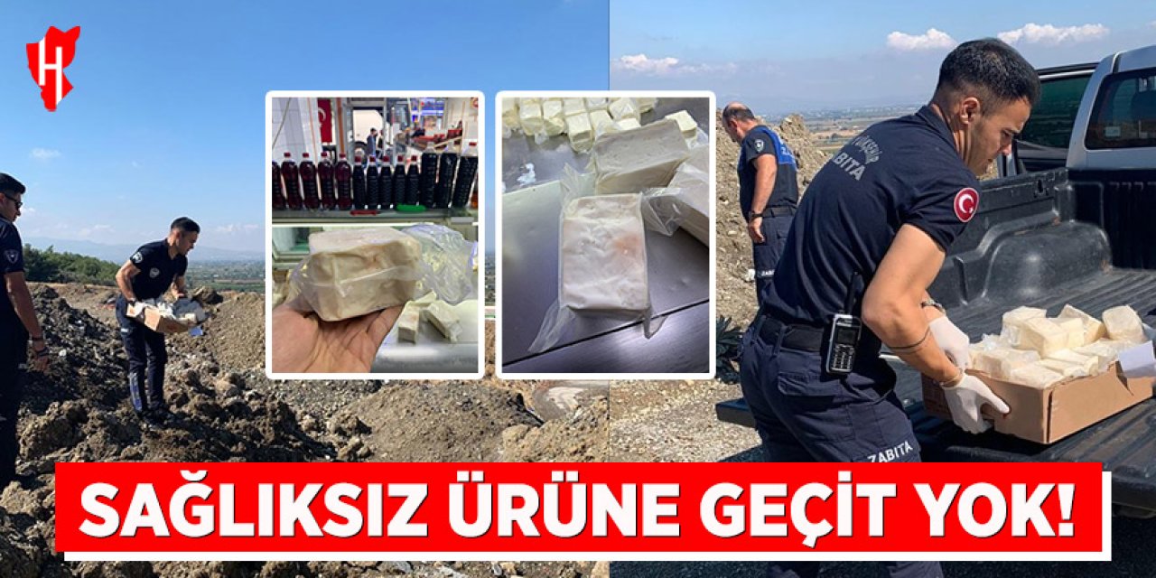 Sağlıksız ürüne geçit yok
