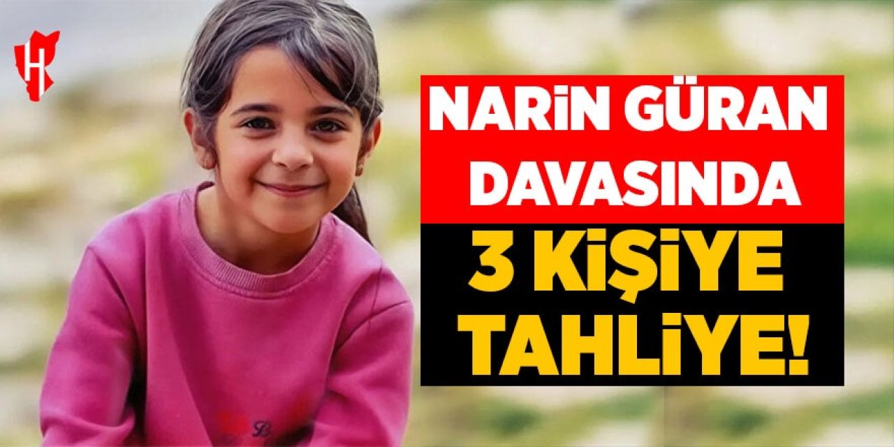 Narin Güran davasında 3 kişiye tahliye!