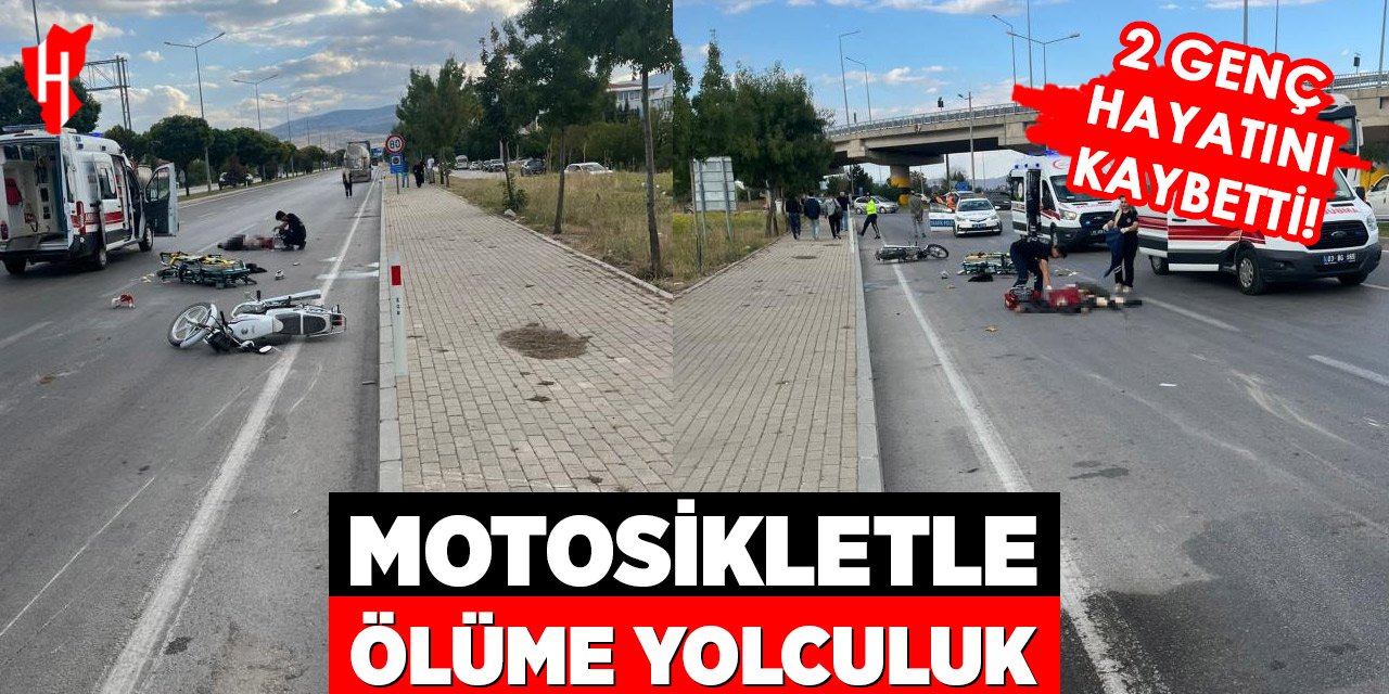Feci kaza: Motosikletteki 2 genç yaşamını yitirdi