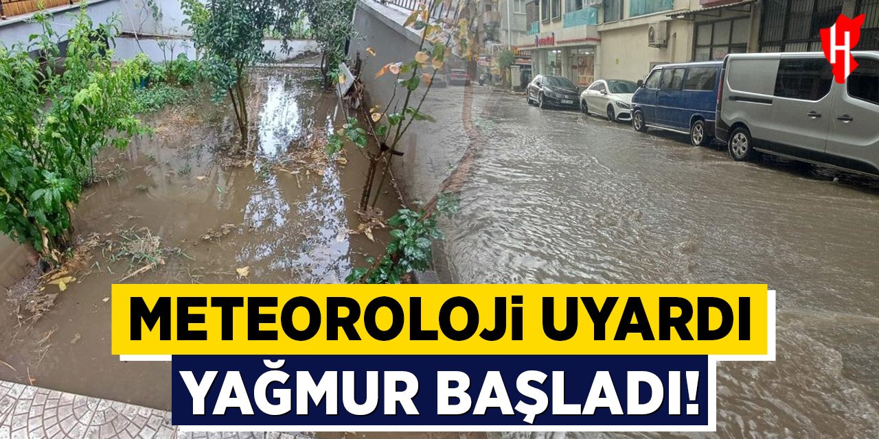 Aydın’da sağanak etkili oldu