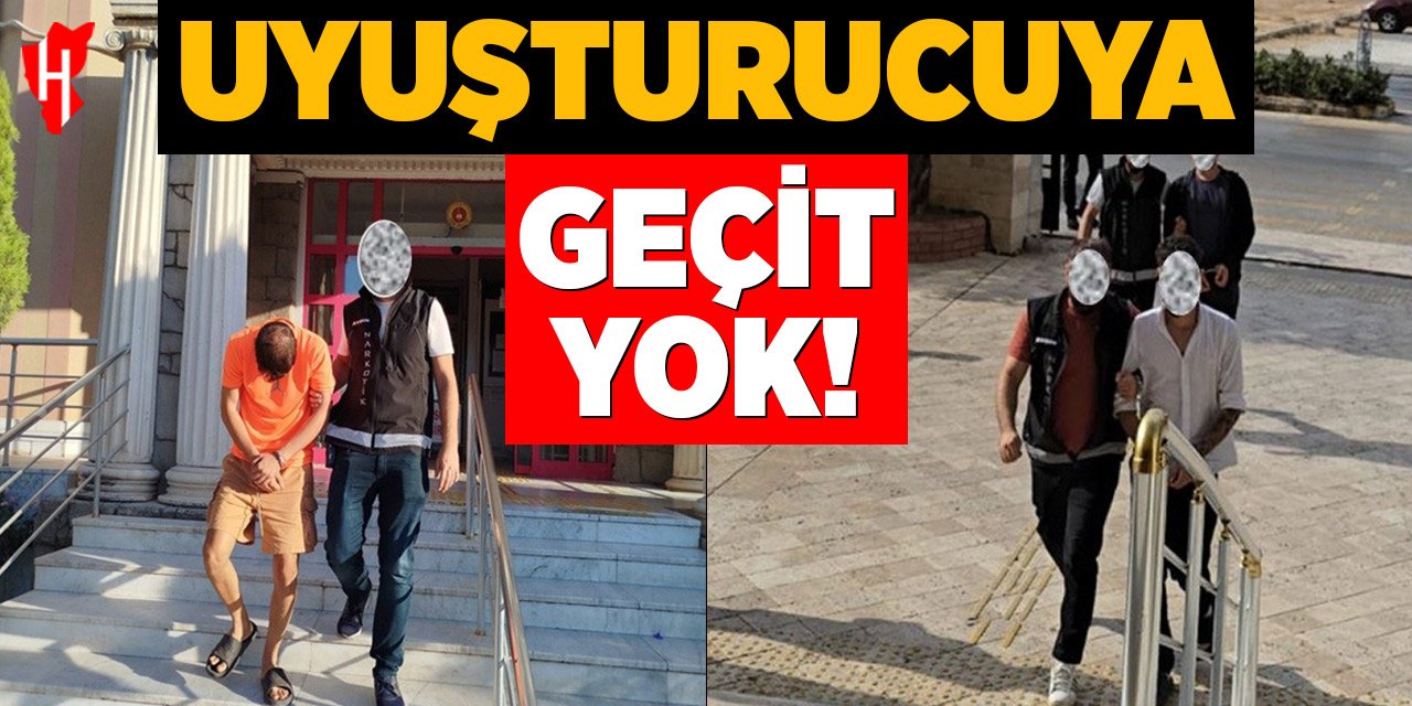Zehir tacirleri kıskıvrak yakalandı!