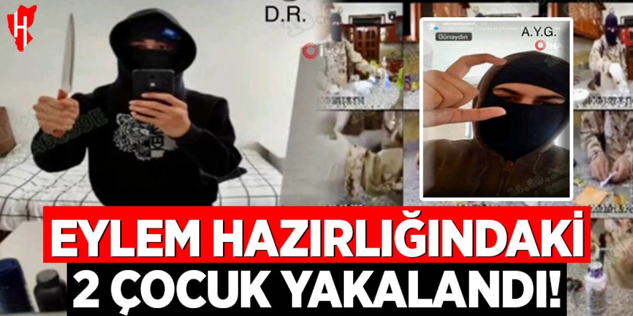 DEAŞ operasyonu: Eylem hazırlığındaki 2 çocuk yakalandı