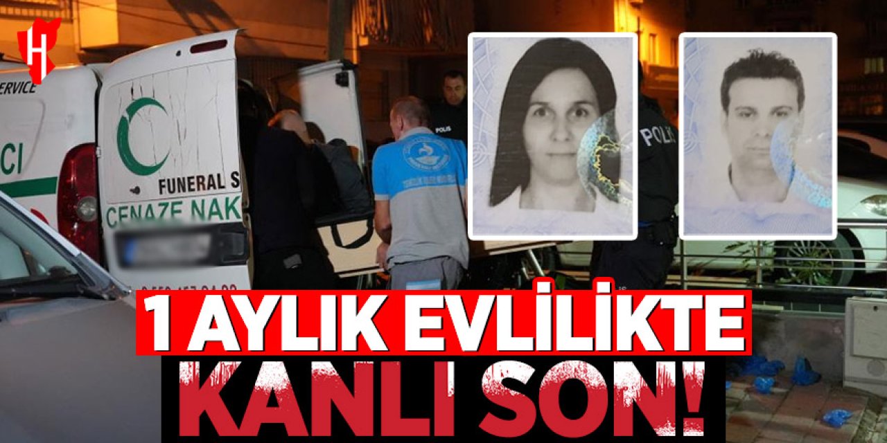 Yeni evli çiftin kavgası ölümle bitti! Önce karısını, sonra kendisini vurdu