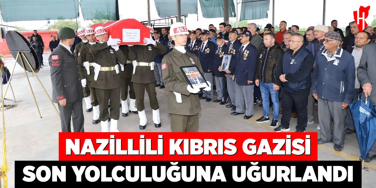 Nazilli'de veda töreni: Kıbrıs gazisi Muhsin Tan toprağa verildi