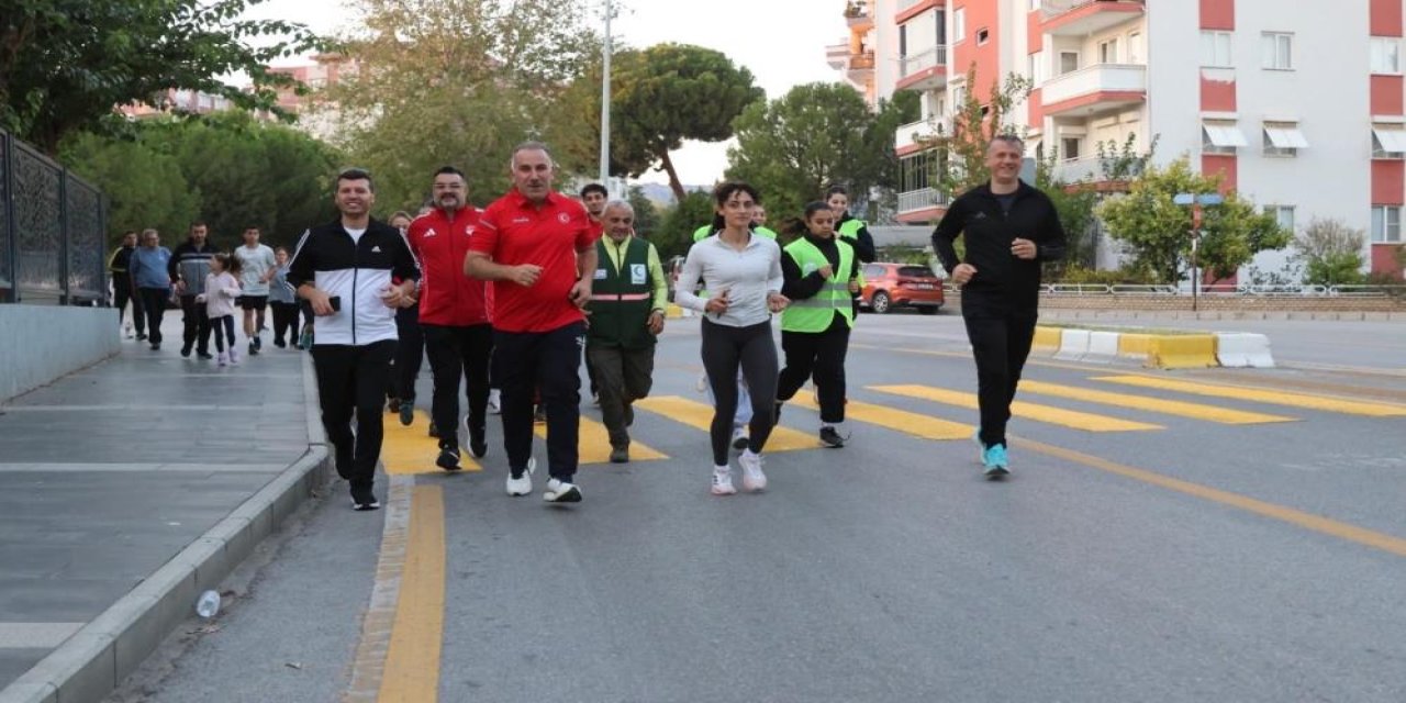 Amatör Spor Haftası coşkusu: Aydın'da halk koşusu yapıldı