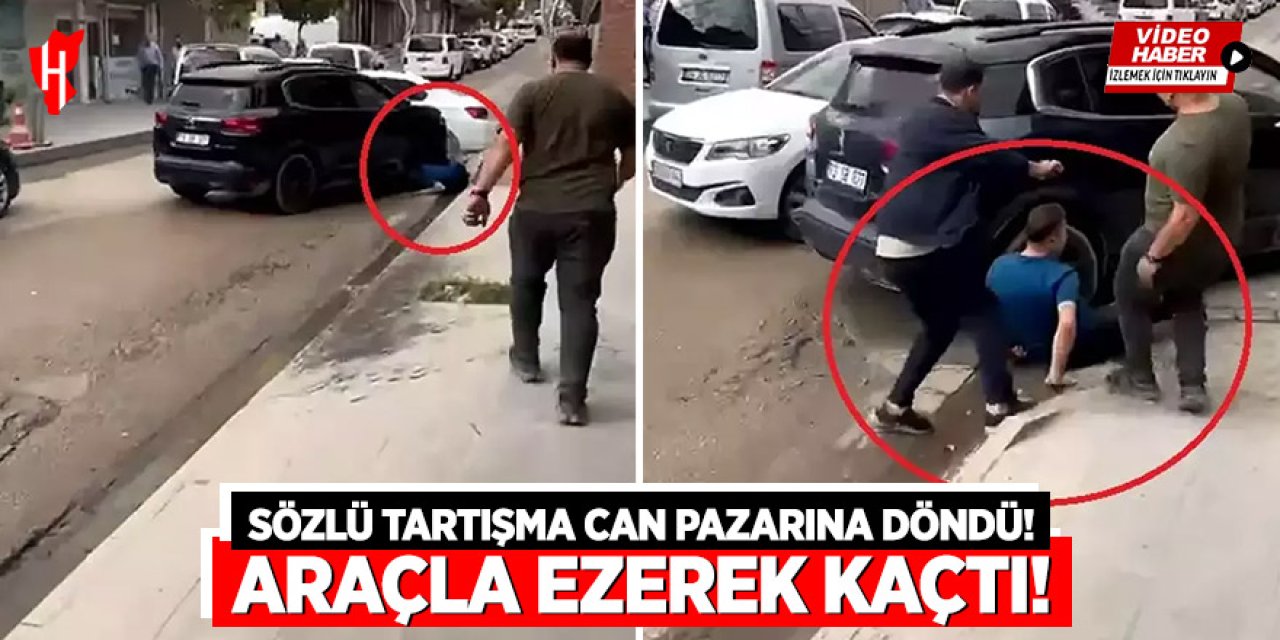 Trafikte tartıştığı aracın şoförünü ezerek kaçan şahıs tutuklandı.
