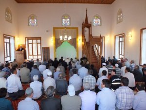 Yunanlıların Yaktığı Cami Yeniden Yapılıp İbadete Açıldı