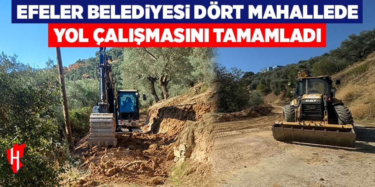 Efeler Belediyesi'nden güvenli ve konforlu yollar
