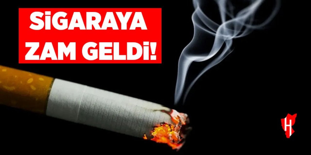 Sigaraya zam geldi