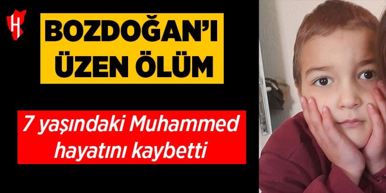 Bozdoğan'da 7 yaşındaki çocuk hayatını kaybetti