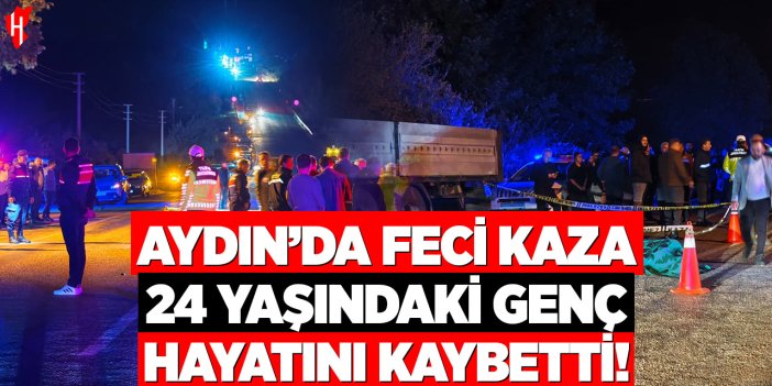 Karacasu’da feci kaza! 24 yaşındaki Emre Doğan hayatını kaybetti
