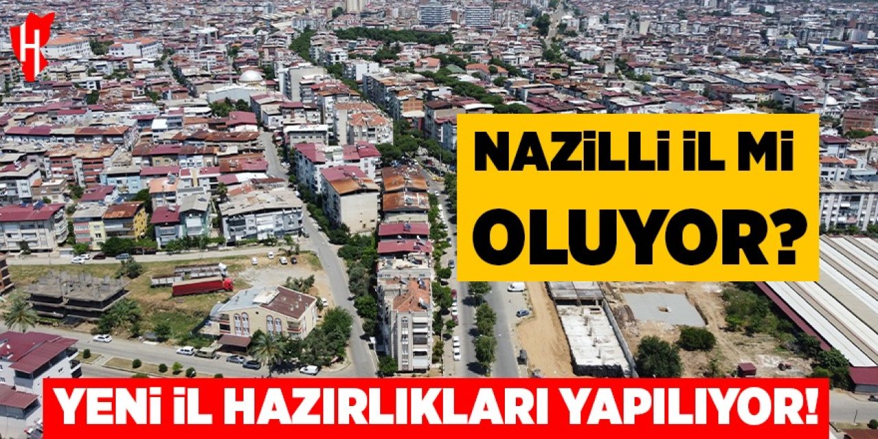 Yeni il hazırlıkları yapılıyor: Nazilli il mi oluyor?
