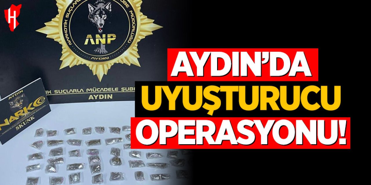 Aydın'da uyuşturucu operasyonu: 1 kişi tutuklandı
