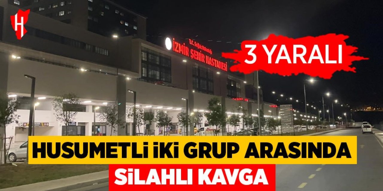 Husumetli iki grup arasında silahlı kavga: 3 yaralı