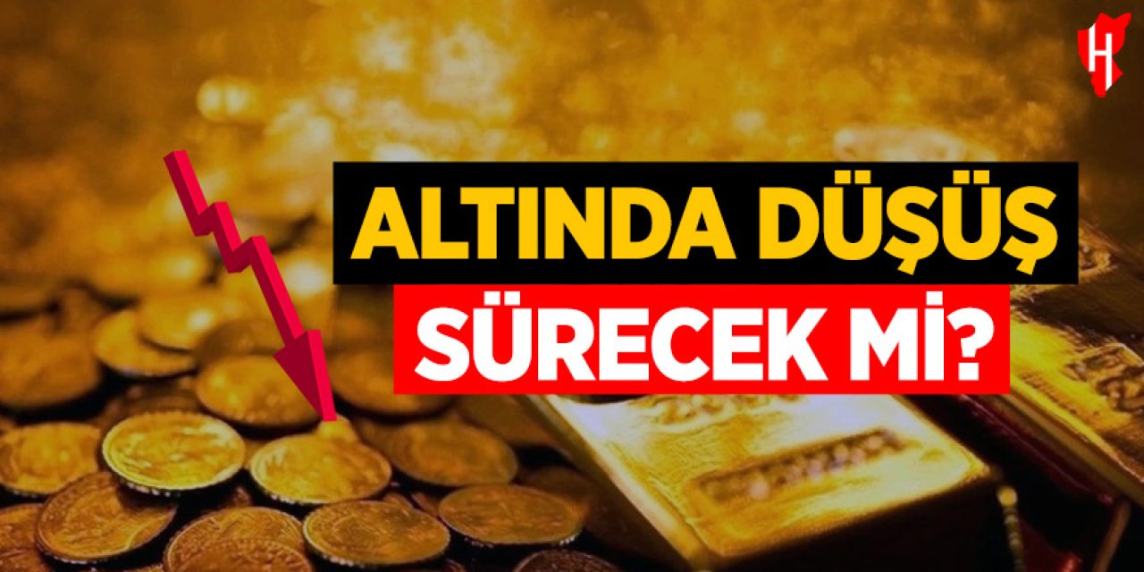 Altında düşüş devam edecek mi, çeyrek, gram ve yarım altın fiyatları bugün ne kadar?