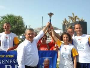 Barış Meşalesi Kuşadası’na Ulaştı