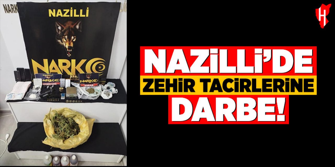 Nazilli'de uyuşturucu operasyonu: 2 tutuklama