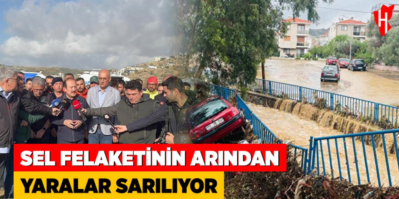 Sel felakatinin arından yaralar sarılıyor