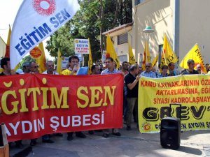 Eğitim-Sen Üyesi Öğretmenler İş Bıraktı