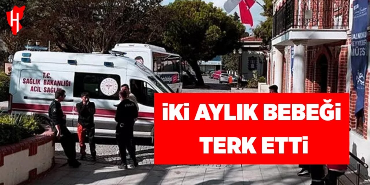 İki aylık bebeğini terk etti