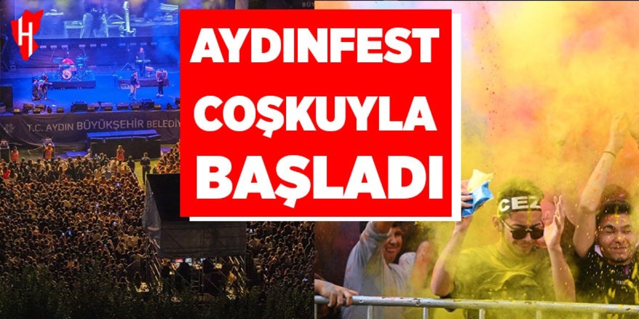 Aydınfest coşkuyla başladı