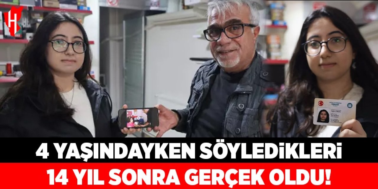 4 yaşındayken söyledikleri 14 yıl sonra gerçek oldu
